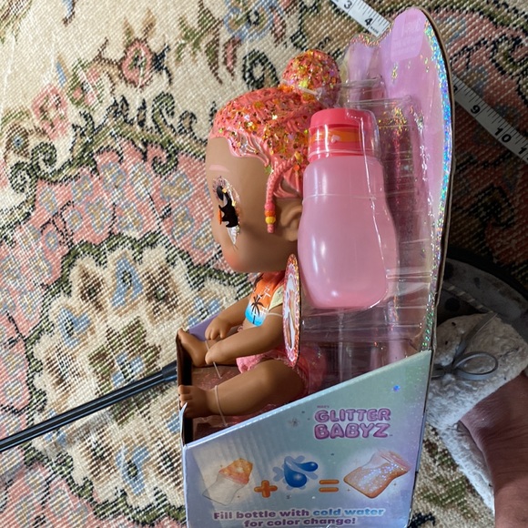 NIB! Glitter Babyz: SOLANA SUNBURST🌞African American Doll w/Accessories 🎁🎄⚡️ - Picture 6 of 7